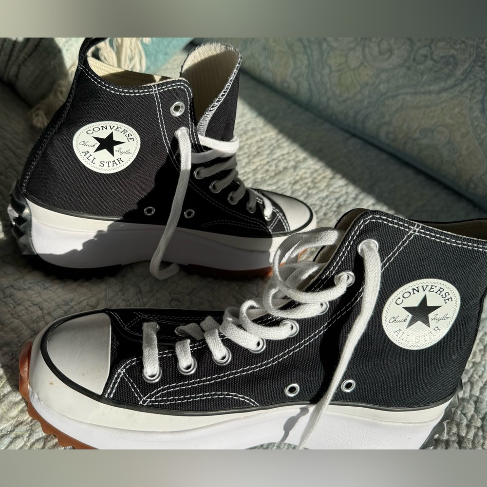 Chuck Taylor® All Star® Run Star Hike High Top Platform Sneaker (Unisex) - Picture 13 of 15